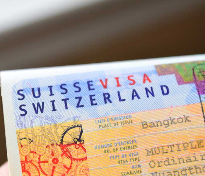 رفع ریجکتی ویزای سوئیس